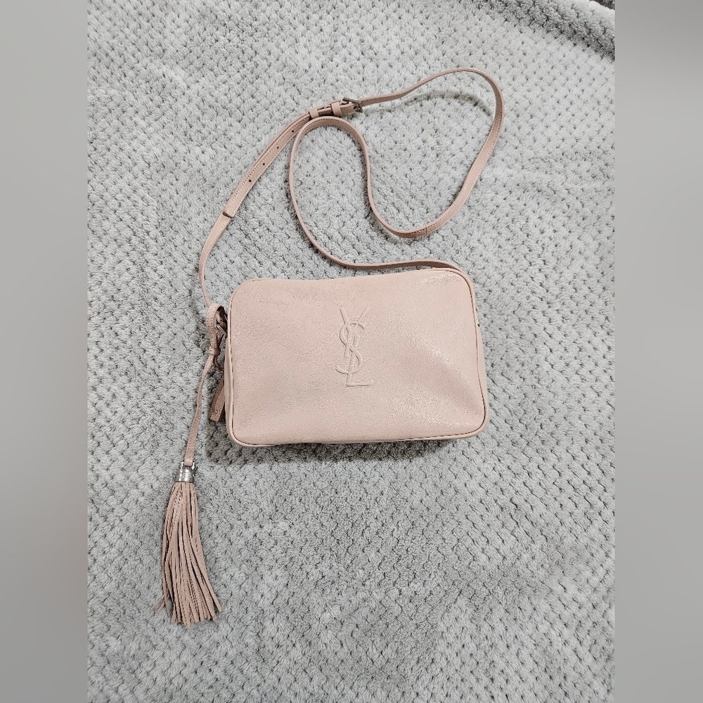 Saint Laurent Lou camera bag marble pink limited edition handbag - Picture 8 of 16
